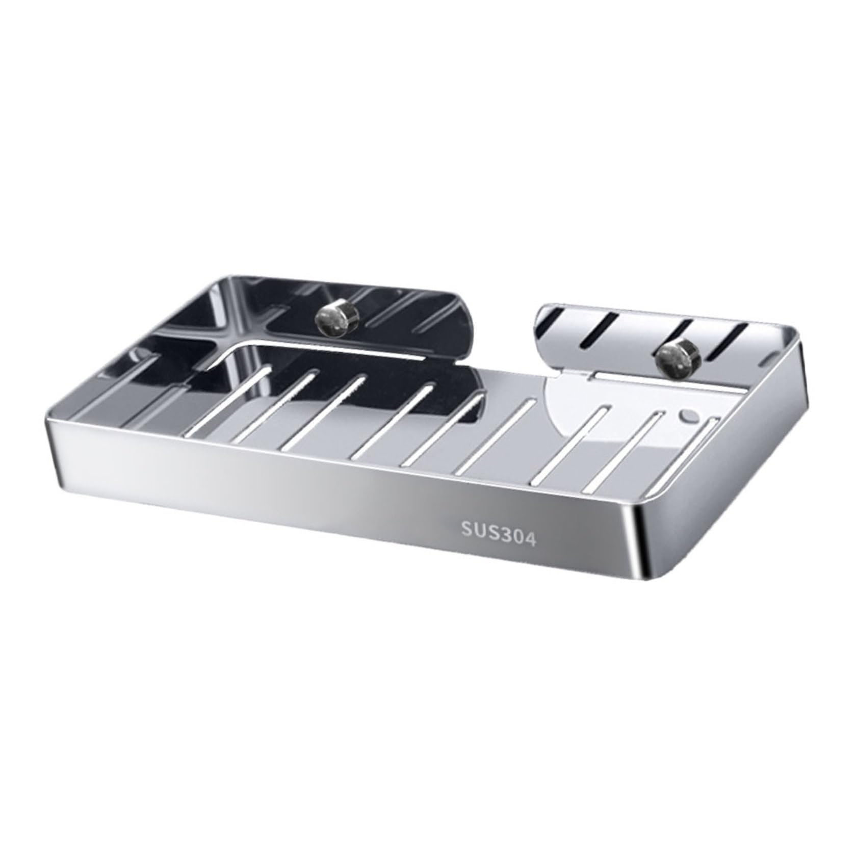 Porte-savonnette inox 304 Operitacx mural sans perçage pour douche