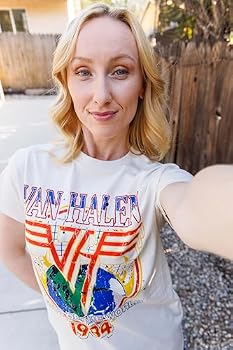 Van Halen 1984 World Tour Adult Short Sleeve T Shirt American Rock