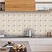 selbst klebrige wasserdichte Fliesen, Beige Brown Retro Self Adhesive Tiles Waterproof Stick on Tiles Home Decor for Kitchen Bathroom Self Adhesive Wall Tiles (20 Pcs)(20x20cm) Kitchen günstig Kaufen-selbst klebrige wasserdichte Fliesen, Beige Brown Retro Self Adhesive Tiles Waterproof Stick on Tiles Home Decor for Kitchen Bathroom Self Adhesive Wall Tiles (20 Pcs)(20x20cm)