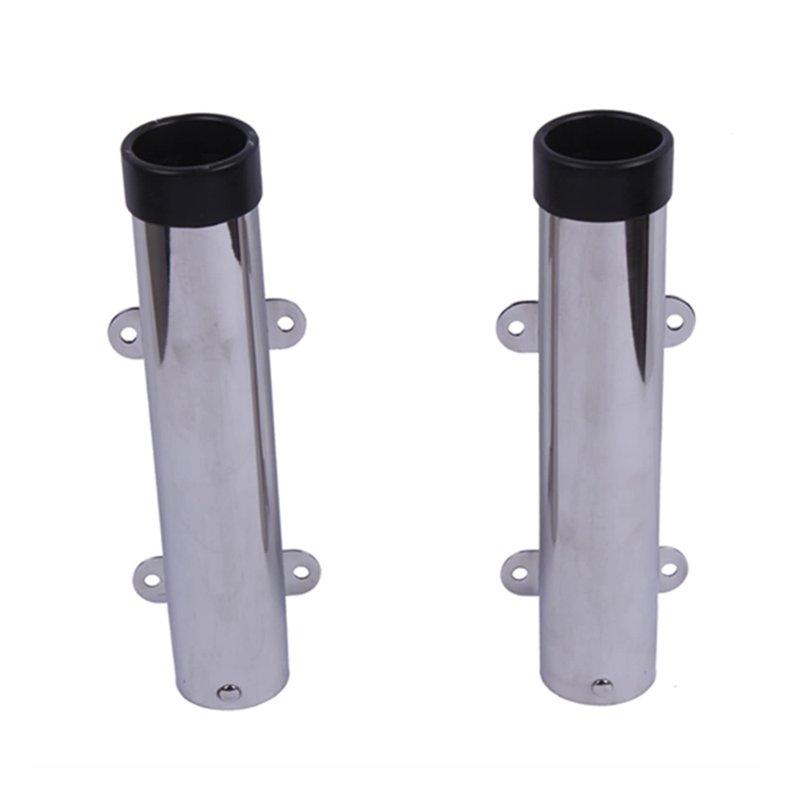 MENGKE 2 Pezzi da 10 "Pesca Laterale da 10" Supporto for la Canna da Pesca in Acciaio Inox Acciaio in Acciaio Inox Sedile in Acciaio Inossidabile for Yacht for Barche Marine