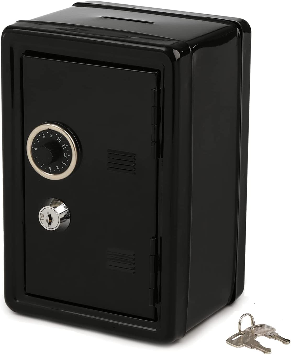 RONTENO Money Box With 2 Keys Password Cash Kids Toy Coins Jewelry Saving Money Bank Safe Lockable Style Gift For Home School Office Decoration(1Pic, Black, Modern) (B0BPJ7S9RX) Amazon Price History, Amazon Price Tracker