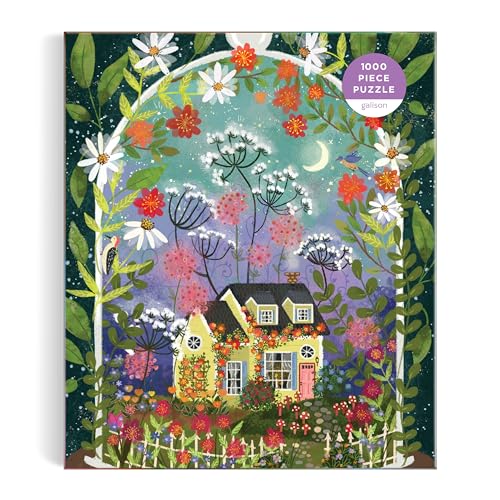 Rompecabezas de 1000 piezas para adultos Joy Laforme Bloomarium juego de mesa floral