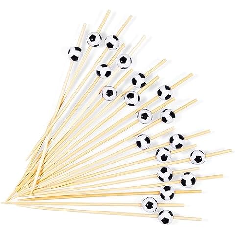 BRUBAKER 50 Football Cocktail Skewers Cover