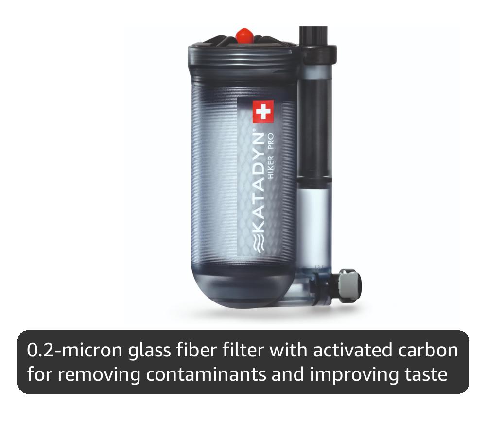 Amazon.com: Katadyn Hiker Pro Transparent Hand Pump Water Filter