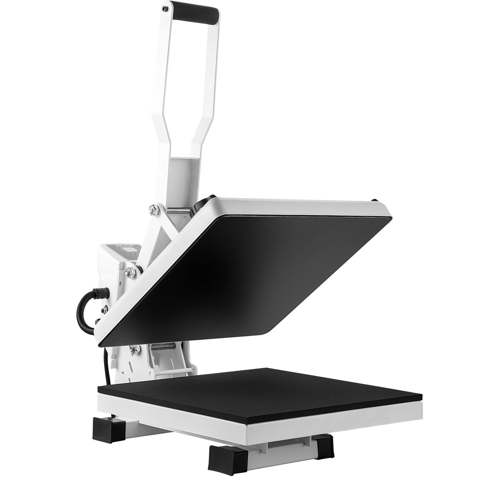 VEVOR Wärmepresse, Wärmepressmaschine für T-Shirts, schnelles Aufheizen, Hochdruck-Wärmepresse 15 x 15, leistungsstarker digitaler industrieller Sublimationsdrucker für Wärmeübertragungsvinyl