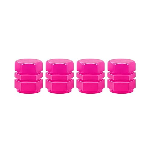 Car Tire Valve Stem Caps, 4PCS Fluorescent Luminous Vehicle Wheel