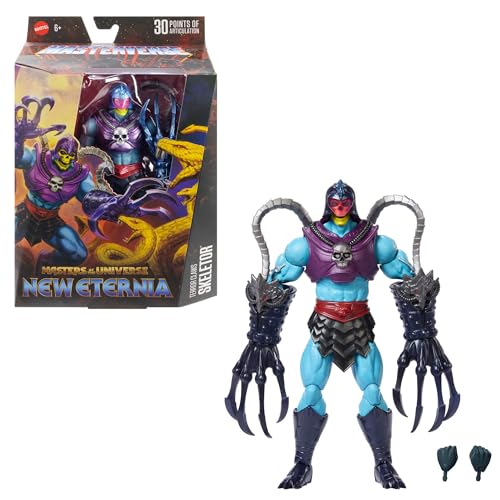 Masters Of The Universe Masterverse - Terror Claws Skeletor, Action Figure Con 30 Punti D'Articolazione, Design Deluxe E Mani Oversize Incluse, Giocat