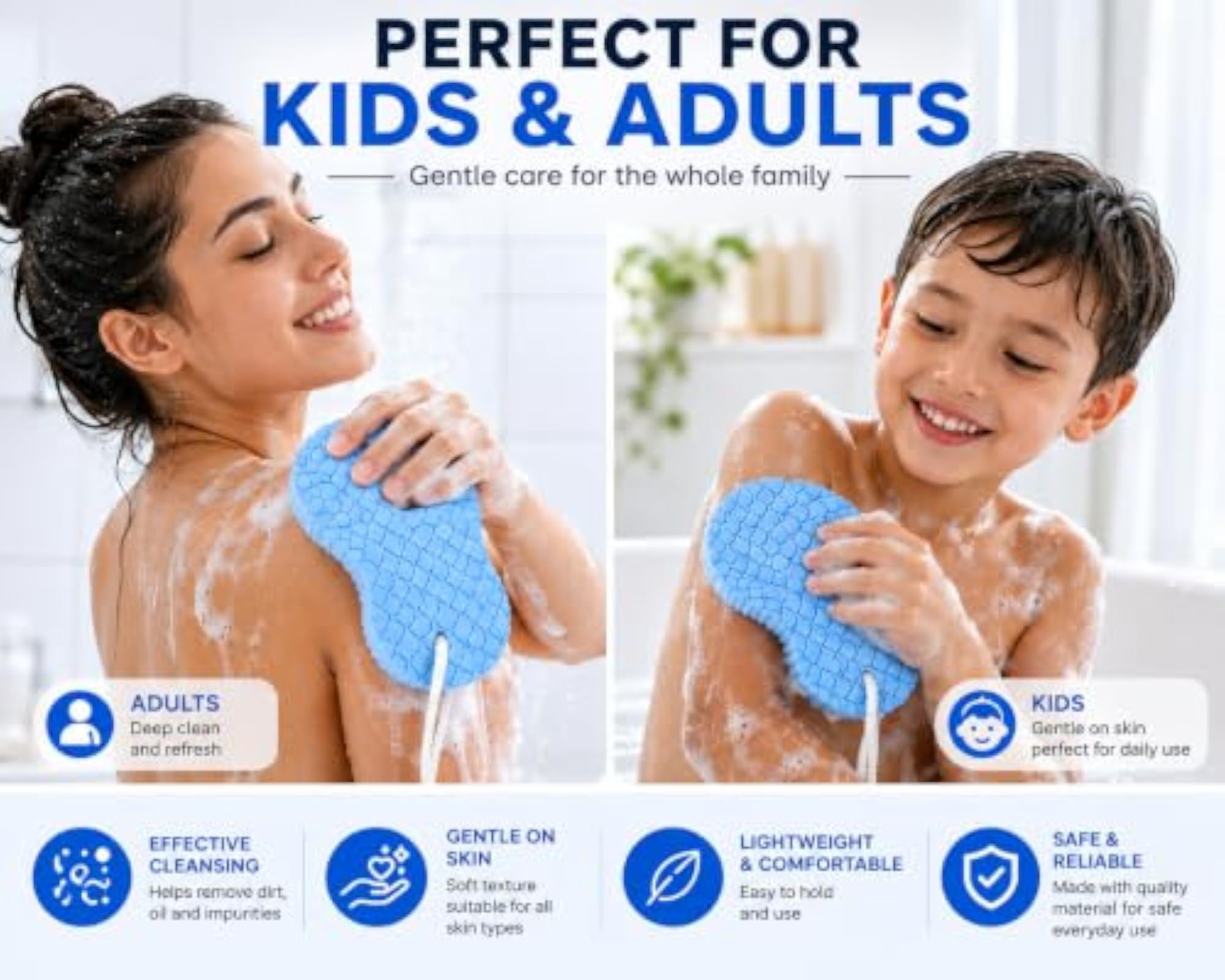 Exfoliating Bath Sponge for Body