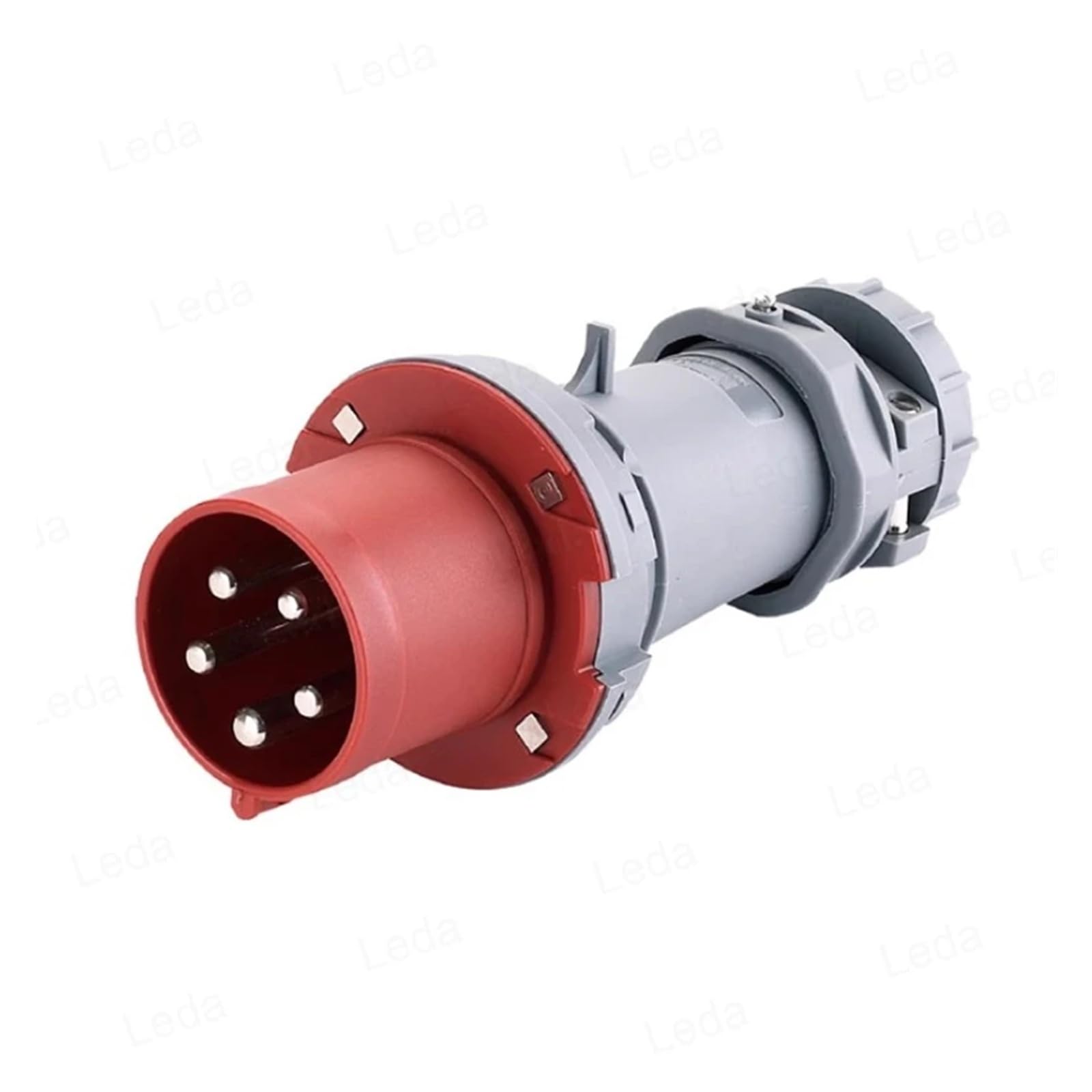 Conectores de enchufe y toma industrial, 1 unidad, for instalación superficial oculta, núcleo 3, 4 5 orificios, 16 A, 32 A, impermeables, dos trifásicos(1331)