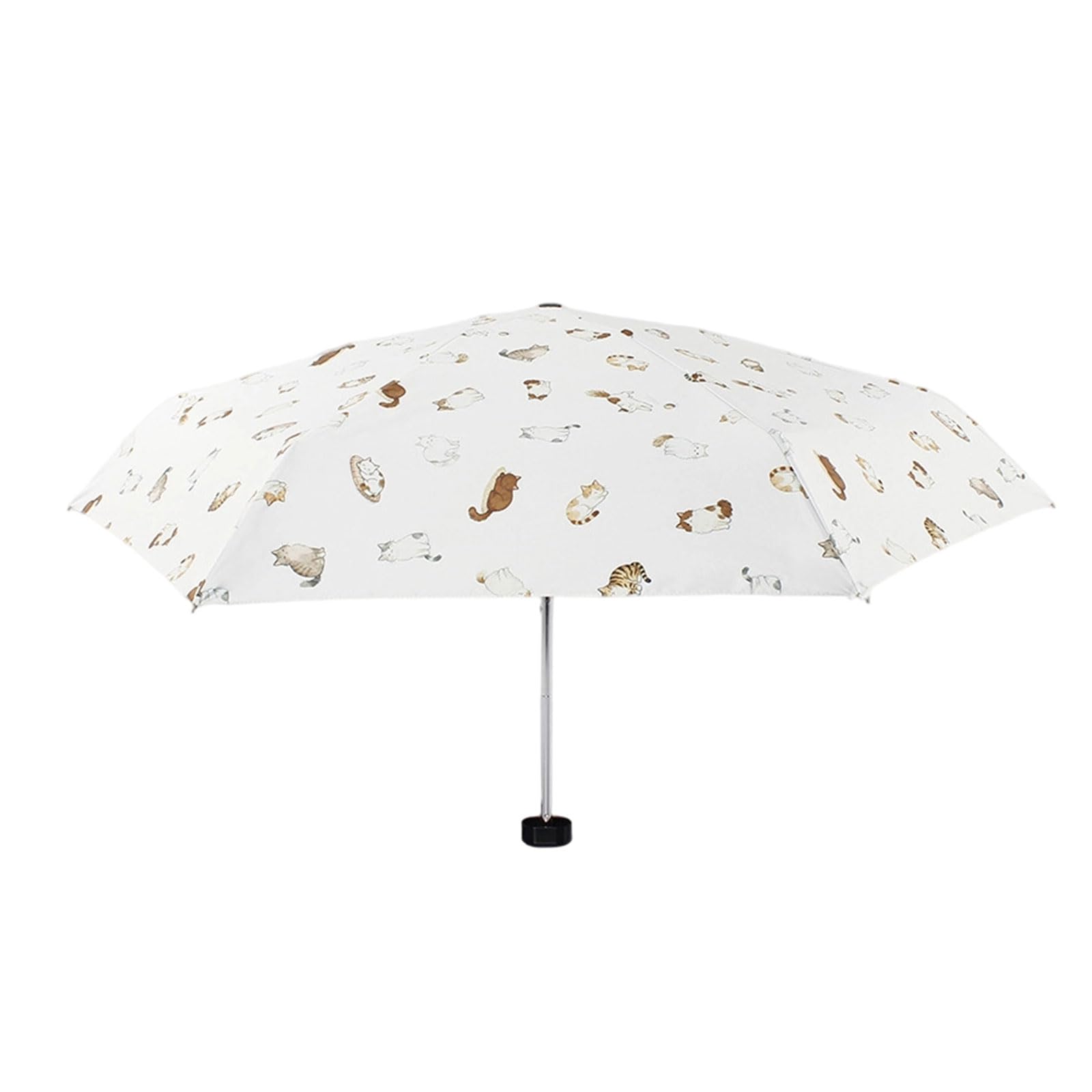 Kalttoy Cartoon Print Umbrella for Outdoor Travel and Daily Use Cartoon Puppy Print Birthday Gift Portable Travel Umbrella