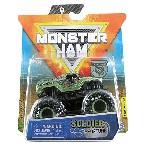 Monster Jam Soldier Fortune 1:64 le cadeau parfait avec bracelet inclus