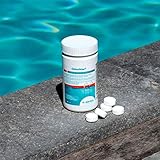 BAYROL Chloriklar 1 kg - 20g Chlor-Sprudeltabletten zur Stoßbehandlung & Schnelldesinfektion bei Wasserproblemen im Pool - für jede Wasserhärte - schnelllöslich & einfach dosierbar