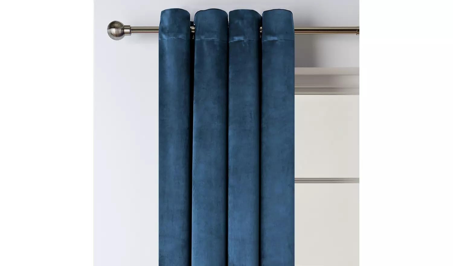 SEGOY Eyelet Curtains - Ink - 229x229cm