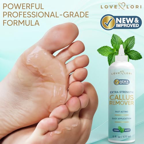 Love, Lori CALLUS REMOVER MINT Remover For Feet (Extra Strength) Foot Scrubber thumb #1