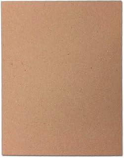 30pt 8" x 10" Brown Kraft Cardboard Chipboard (100 Pieces)