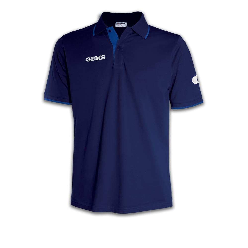 GEMS QH03 Mali Polo Shirt Unisex Blue XXXS