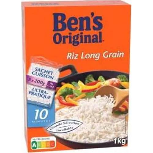Bens Original BEN S ORIGINAL Riz Long Grain , 5 sachets cuisson de 200g - Le lot de 5x200g Cover
