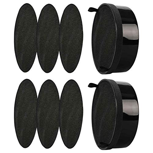 ZYZCBXZC G-2000-FL Filter Compatible with GENIANI G-2000-FL, with Leviot LV-H132-RF, with hOmeLabs HME020248N, 2 Post Filters + 6 Activated Carbon Filters