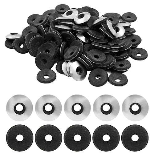 Biaungdo 60 Pcs M10 x 20mm Neoprene Washers | Stainless Steel, EP...