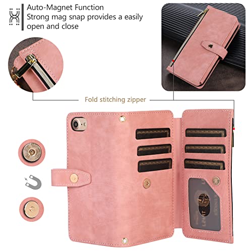 UEEBAI Custodia per iPhone SE 2022 5G/iPhone