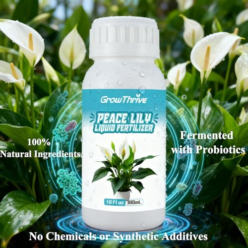 Fertilizante Líquido GrowThrive para Espatifilo 10oz miniatura 3