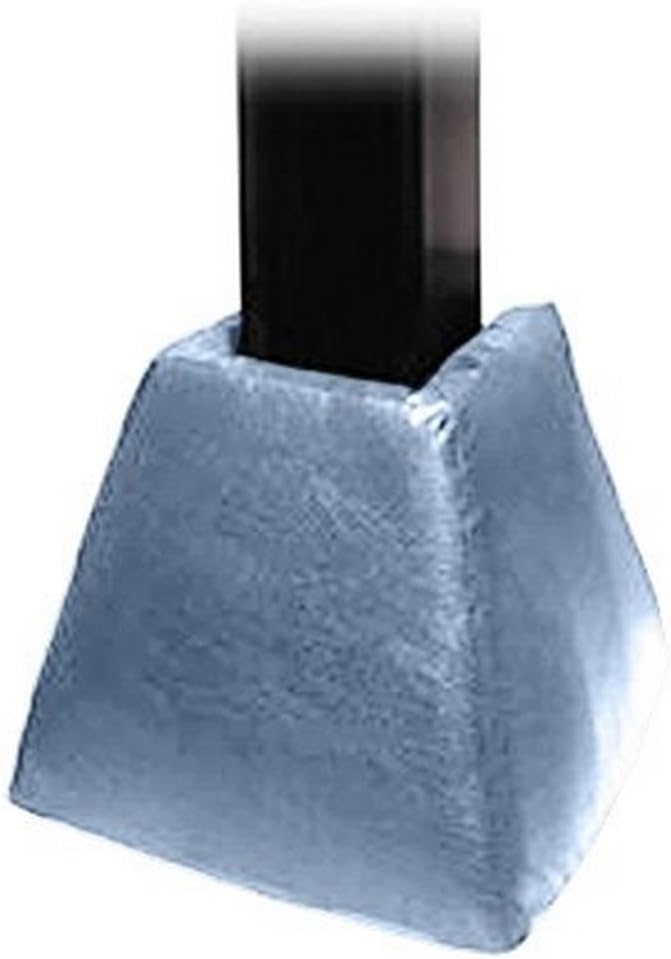 First Team Premium Basketball Pole Gusset Pad for 6 x 8 Inches Square Poles Color: Columbia Blue