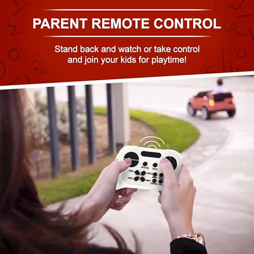 Image of Norman Jr Battery Operated 4x4 ATV Runs on Garden & Sand Surface | Jeep Toy with Remote+Steering+RGB Light+Mp3 USB Music | Rechargeable Car for Kids to Drive 3 to 12 Years | XLarge Size (Black)