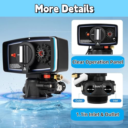 Válvula de control para ablandador de agua 12 días 110V miniatura 6