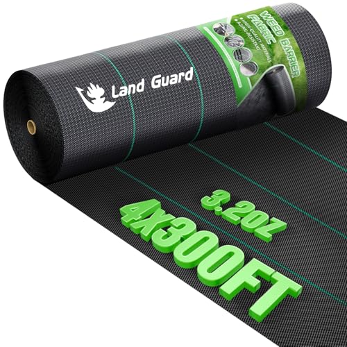 Land Guard 4ft x 300ft Weed Barrier Fabric