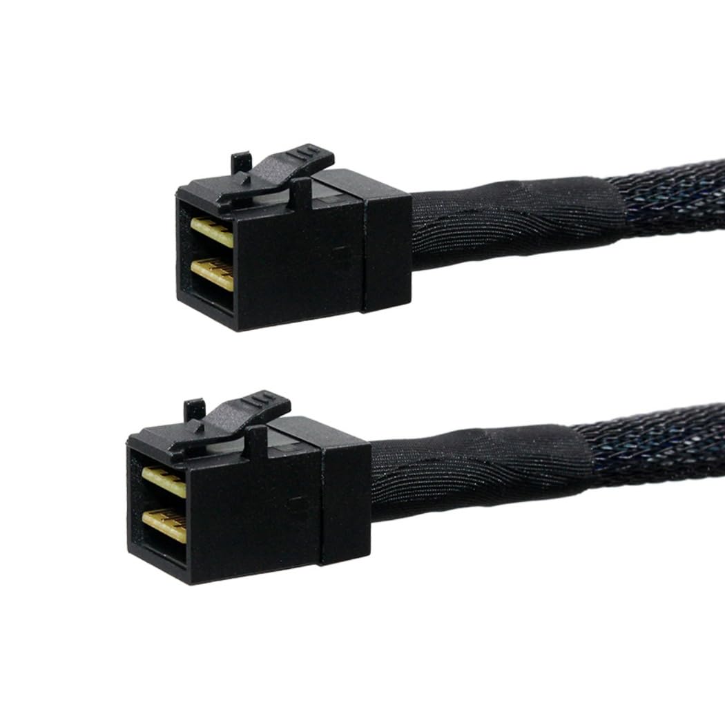 KAGAUOAS Mini SAS HD SFF-8643 Extension Cable, 12Gbps, 50cm