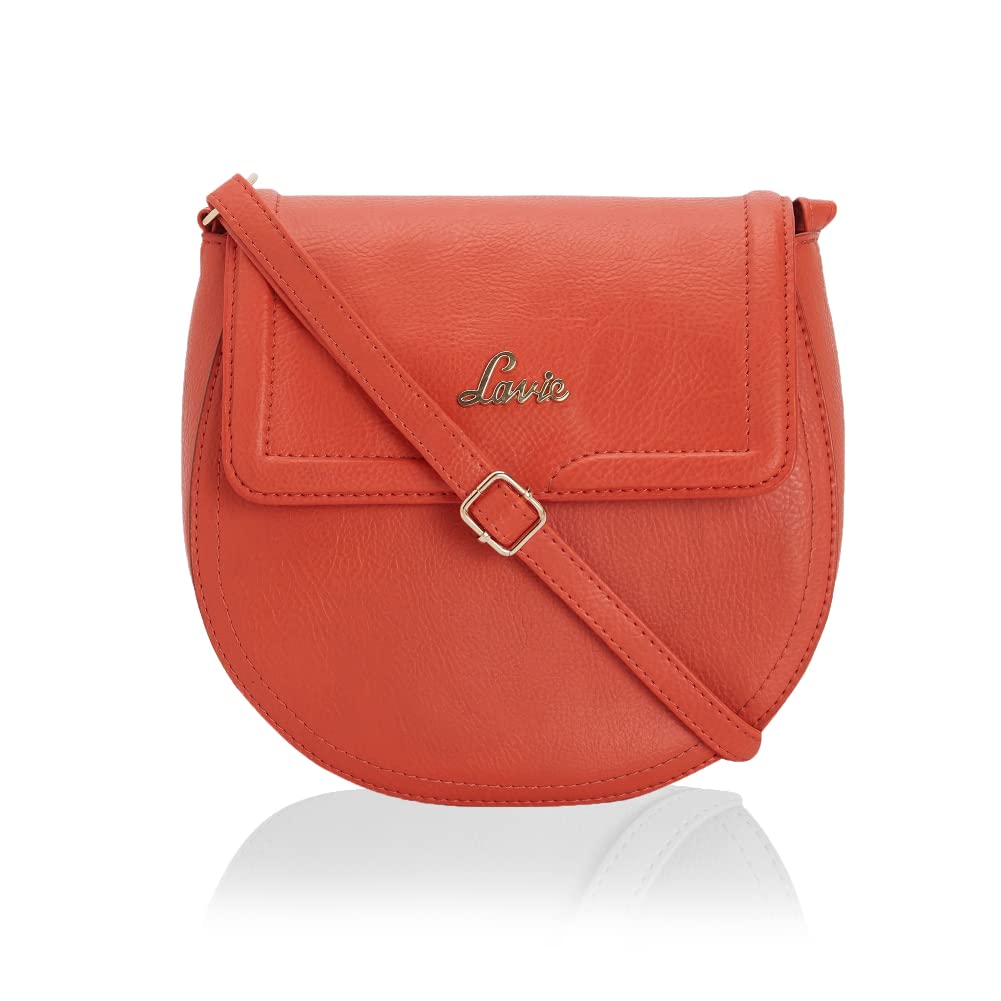 Lavie Rigel Womens Sling Bag (Orange) (B083VD3169) Amazon Price History, Amazon Price Tracker