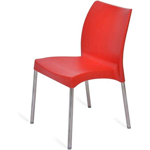 Nilkamal Plastic Chair - Bright Red