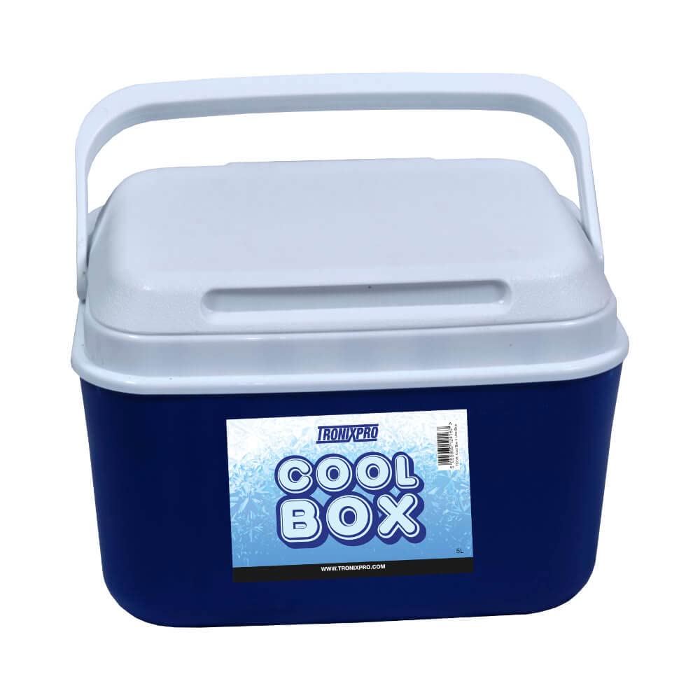 Tronixpro Unisex's 5 Litre Cool Box, Blue, 5L