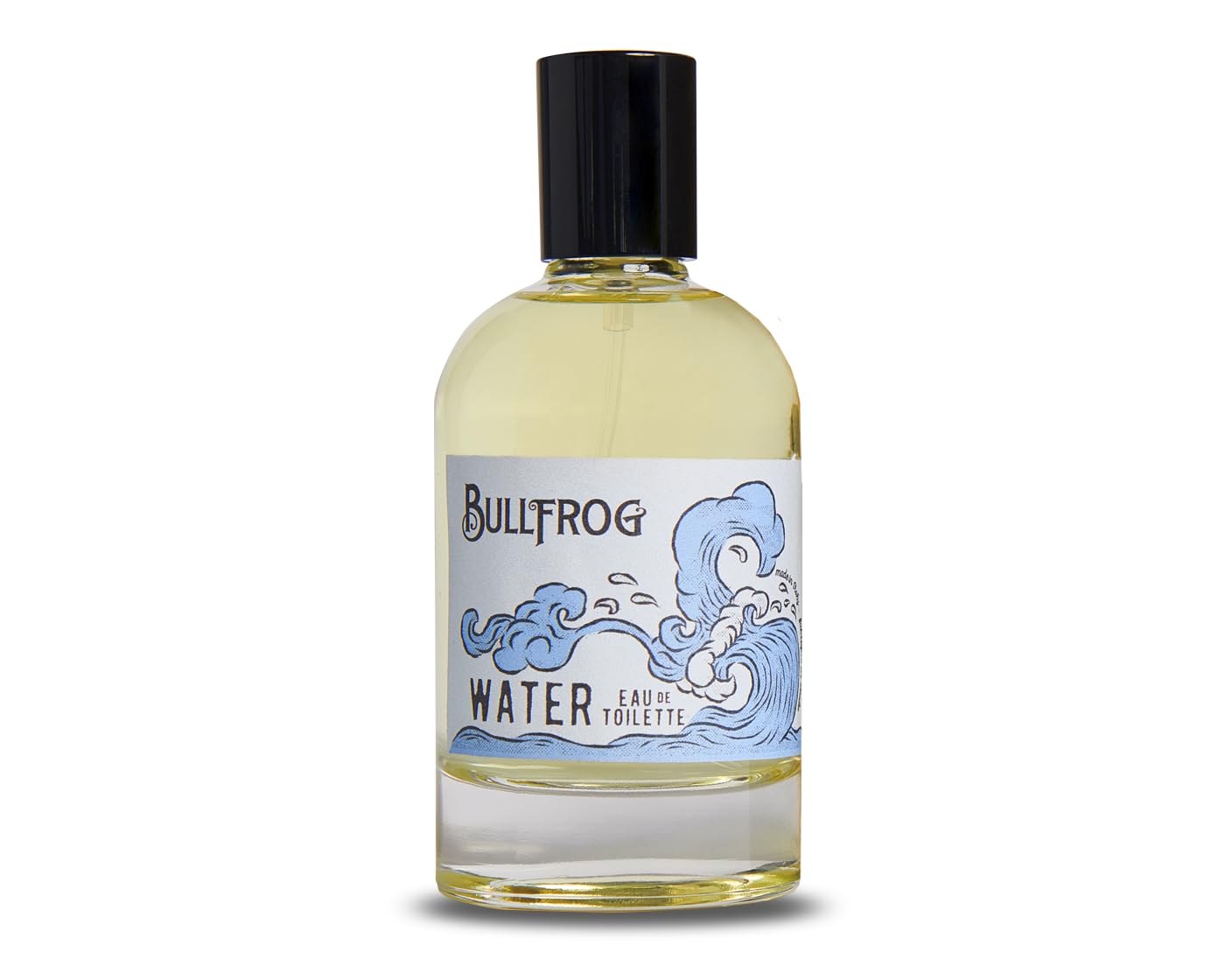 Bullfrog Eau de Toilette Elements: Water 100ml - Profumo da Uomo - Note di Zenzero, Pepe Verde, Cardamono, Salvia, Basilico Nero, Patchouli, Legno di Sequoia e Ambra - Made in Italy