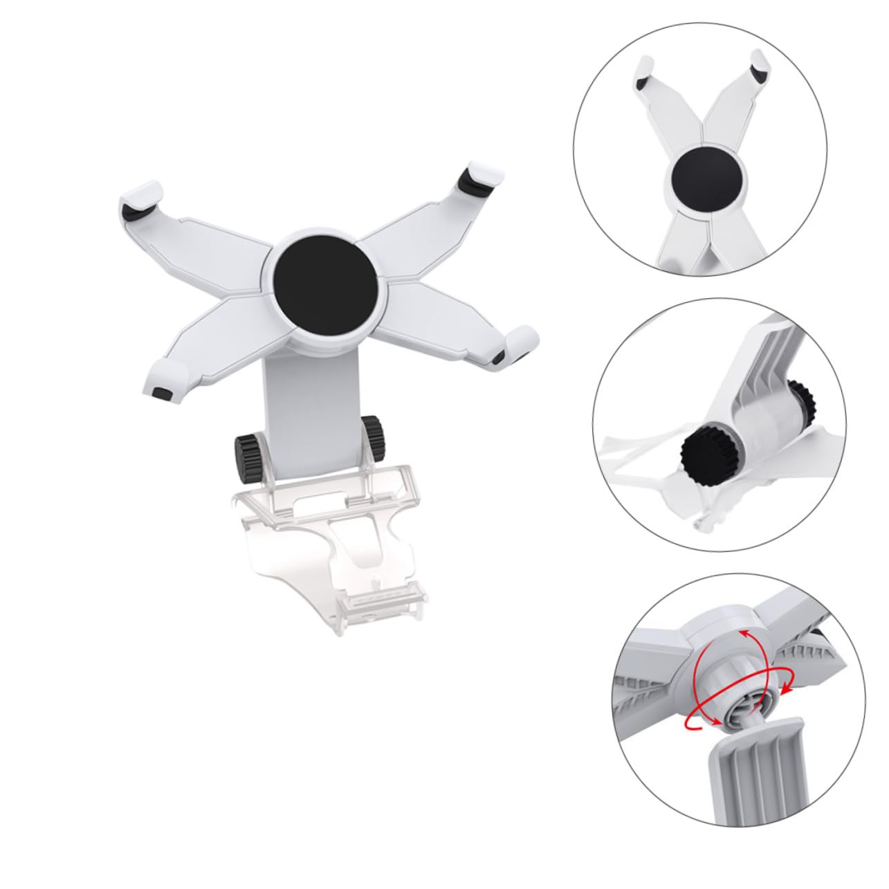 Angoily 2pezzi Supporto Per Gamepad e Smartphone Base Ergonomica Per Giocatori Compatibile Altri Controller Maggiore Stabilità e Precisione Nel Gioco