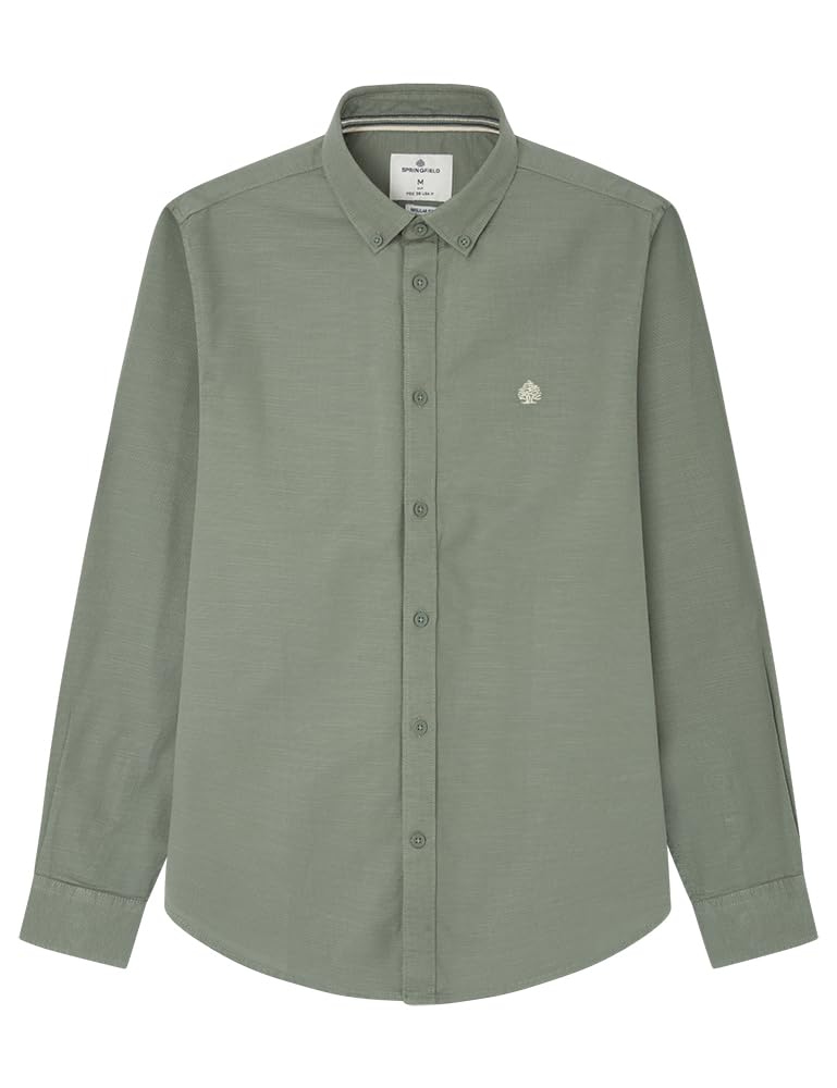 SPRINGFIELD Camisa Estructura Rústica Hombre