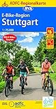 ADFC-Regionalkarte E-Bike-Region Stuttgart, 1:75.000, mit Tagestourenvorschlägen, reiß- und wetterfest, GPS-Tracks Download (ADFC-Regionalkarte 1:75000)