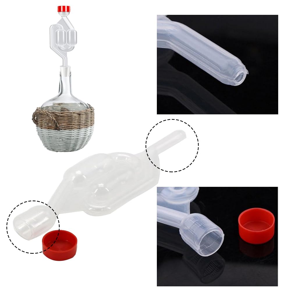 Barboteur Plastique Bonbonne AlcoFermBrew Bouchon Avec Trou 48/44 BARBOTEUR Plastique | Bouchons | Bonde | Fermentation Bonde | Dame-Jeanne | Bonbonne | Levure De Vin Bouchon Pour Bonbonne Barboteur Plastique Bonbonne AlcoFermBrew Bouchon Avec Trou 48/44 BARBOTEUR Plastique | Bouchons | Bonde | Fermentation Bonde | Dame-Jeanne | Bonbonne | Levure De Vin Bouchon Pour Bonbonne