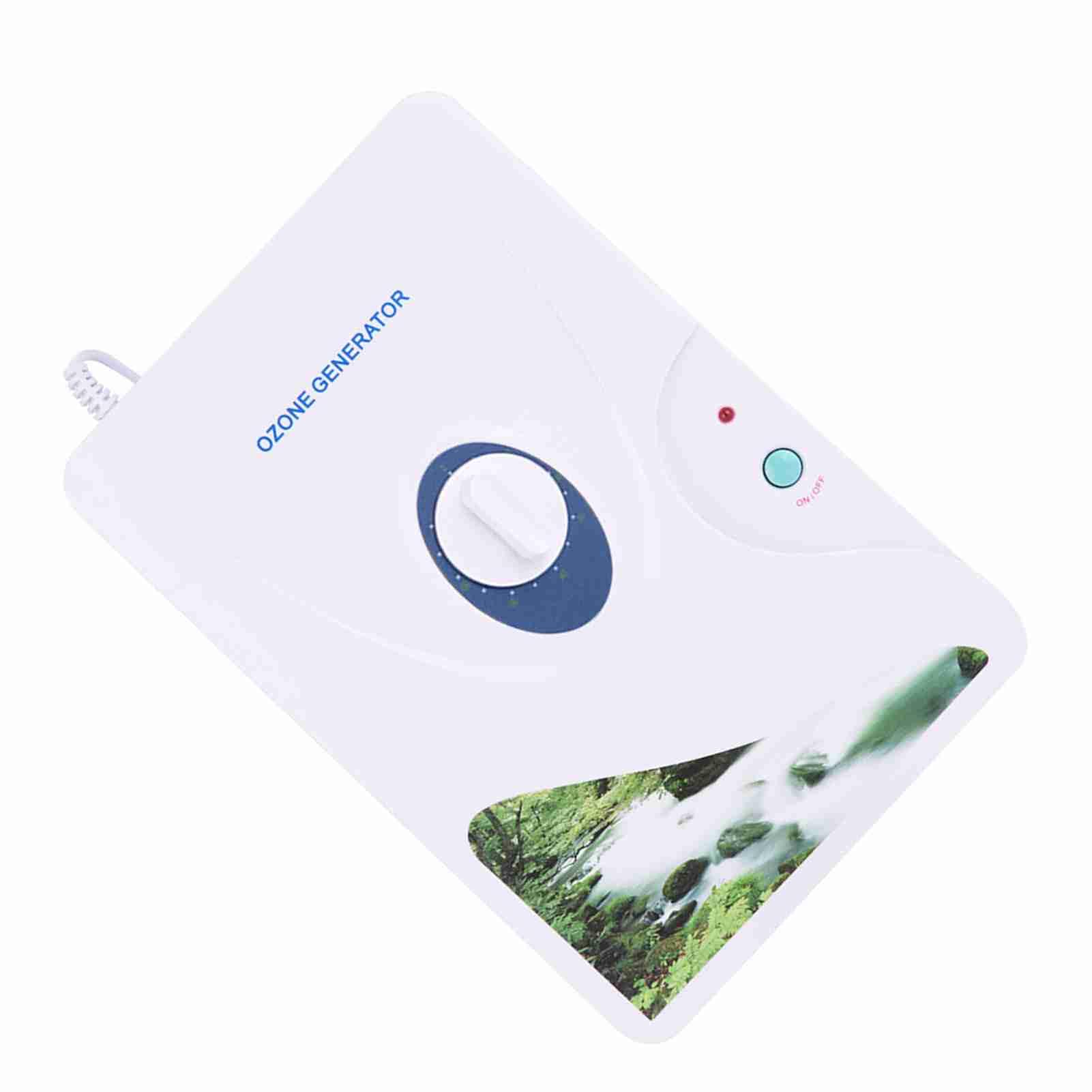 Ozon-Generator 600 mg/h, tragbar mit digitaler Zeitschaltuhr, für Wasser, Gemüse, Obst