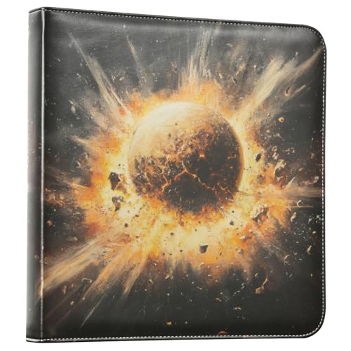 Álbum de Fotos Scrapbook de Cuero PU Adhesivo DIY con 40 Páginas y 3 Anillos miniatura 1
