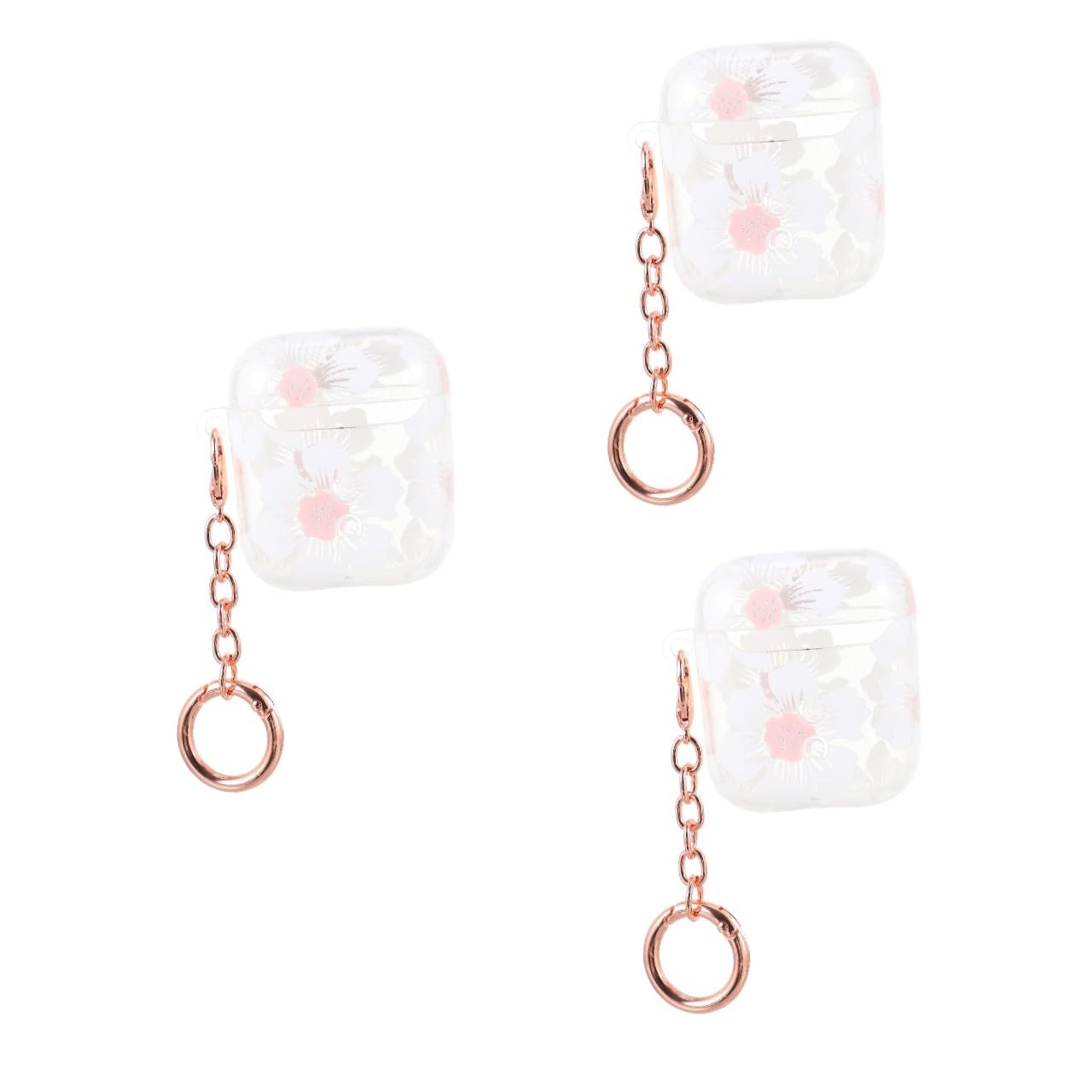 Angoily Estuche para 3 Auriculares con Carcasa Y 1 Funda Protectora. Elegante Estuche para Guardar Auriculares De Forma Segura.