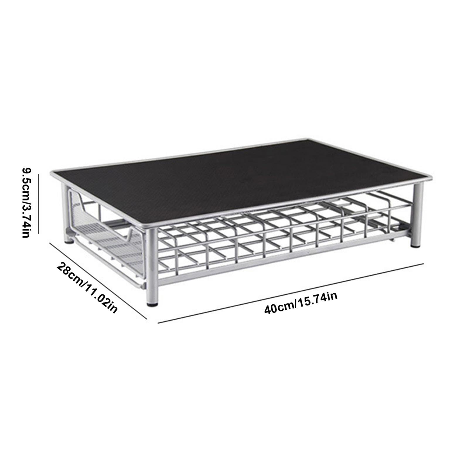 Cassetto portaoggetti per cialde di caffè, organizer per | cassetti per cialde di caffè, Portaoggetti per polvere di caffè in ferro da 60 slot, Cassetto antiurto per polvere di caffè