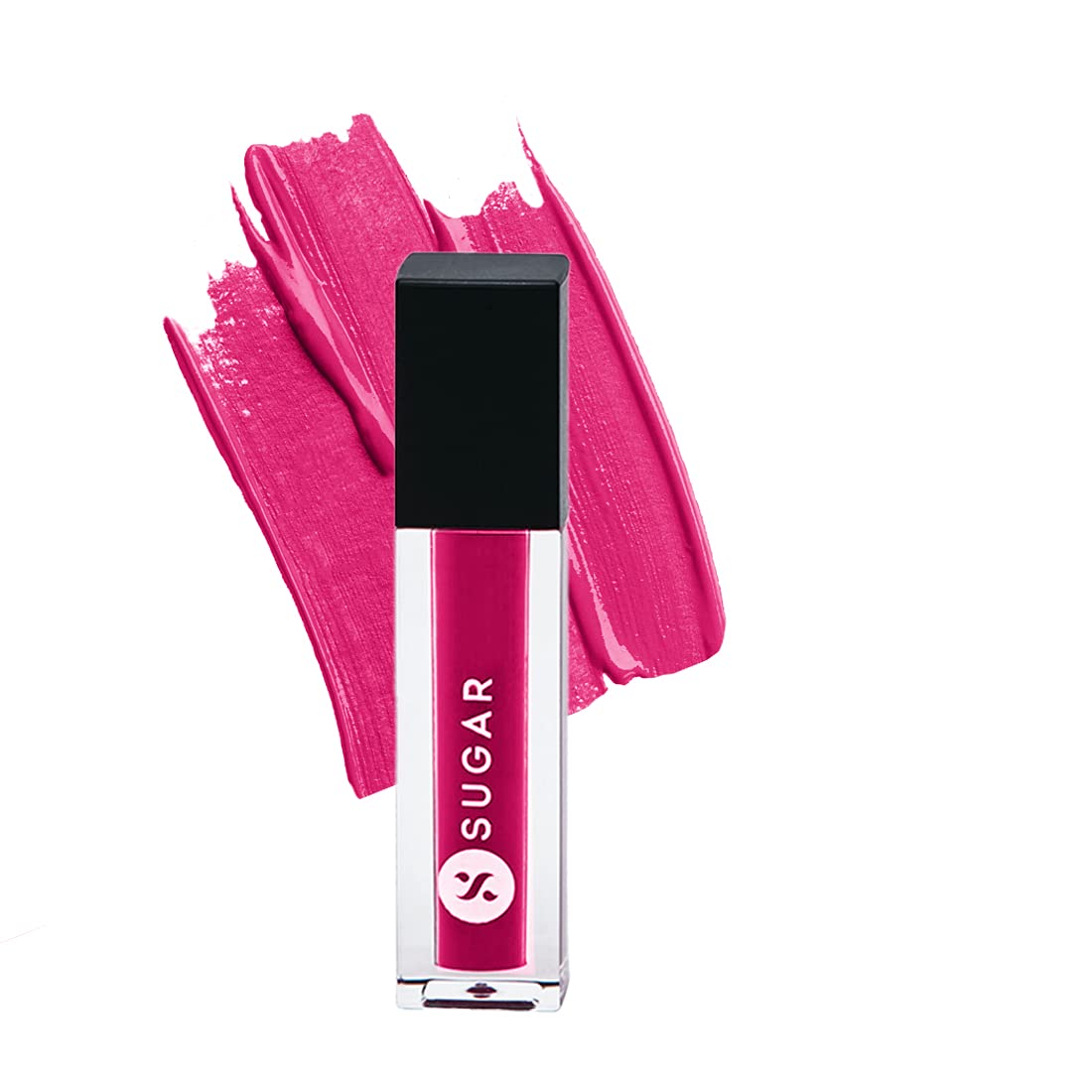 SUGAR CosmeticsSmudge Me Not - Mini Liquid Lipstick - 07 Rethink Pink - 1.1 ml - Ultra Matte Liquid Lipstick, Transferproof and Waterproof, Lasts Up to 12 hours