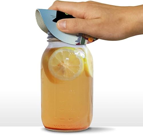 Miniatura 3 de Gato negro gigante jugando con coches redondo de goma antideslizante tarro agarrador tapa abridor