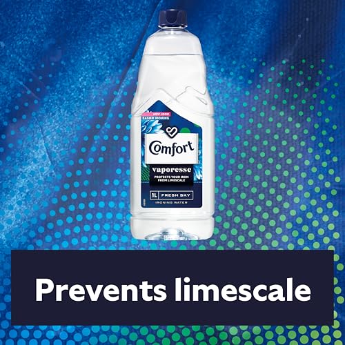 Comfort Vaporesse Fresh Sky Ironing Water prevents limescale and gives your laundry a fresh, uplifting fragrance and long-lasting freshness for easy ironing 1 L - Image 6