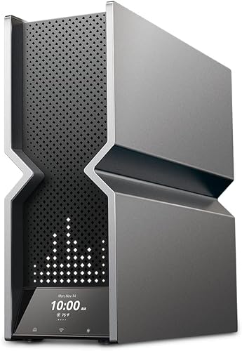 TP-Link Archer BE24000 - Router WiFi 7 de cuatro bandas (Archer BE900) con puertos Ethernet dual de 10 Gbps Multi-Gig y pantalla táctil LED, 12