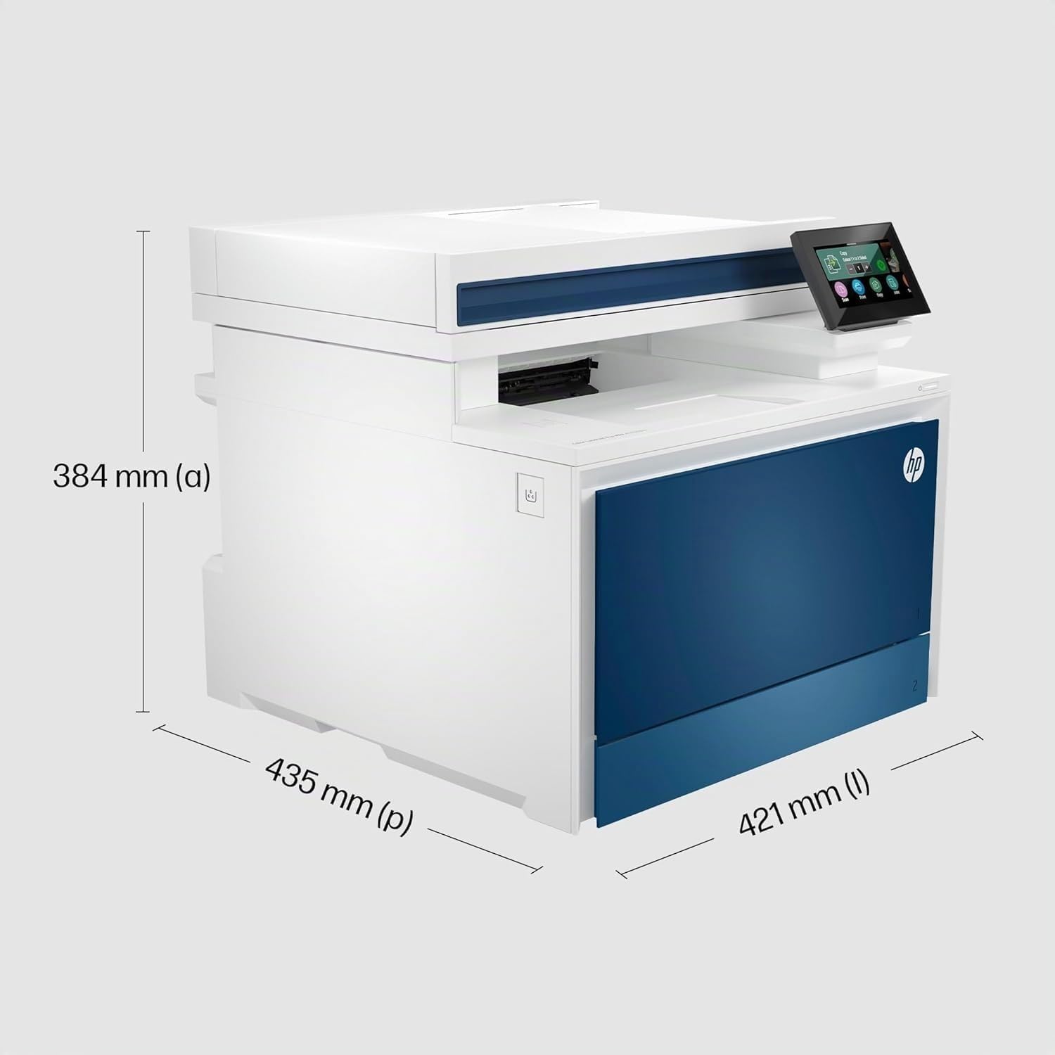 HP Color LaserJet Pro MFP 4302FDW, Stampante Multifunzione A4 a Colori, Stampa Fronte e Retro Automatico, Scanner ADF, Fax, Wi-Fi, Ethernet