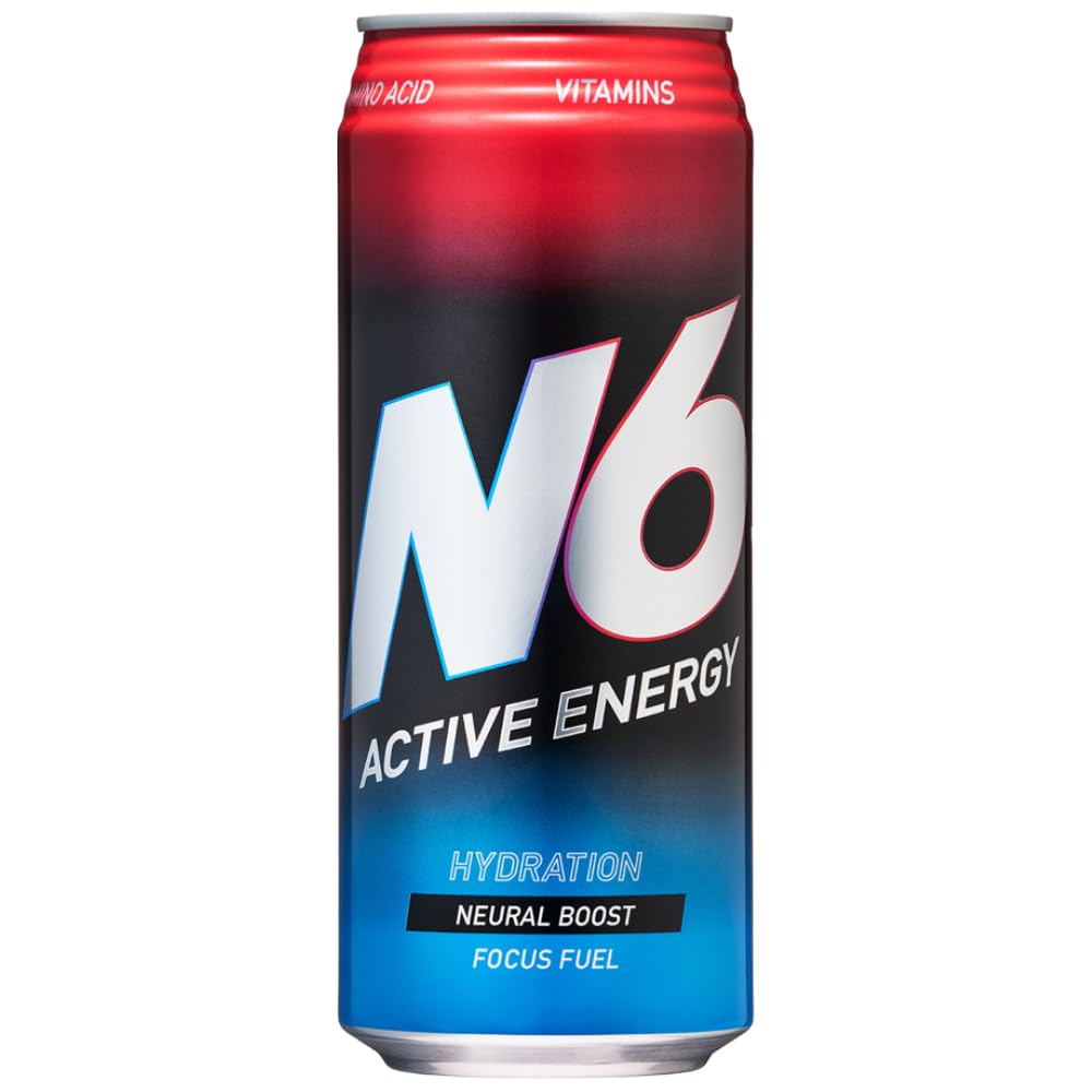 N6 エナジードリンク 500ml × 24本 [大容量500ml カフェイン1…