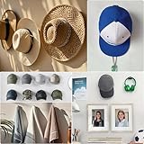 Zoom IMG-2 yesaler porta cappelli da parete Zoom IMG-2 yesaler porta cappelli da parete