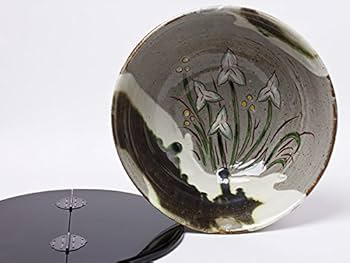 中村芳楽さんの陶彩皿とマグカップ 中村芳楽さんの陶彩皿とマグカップ